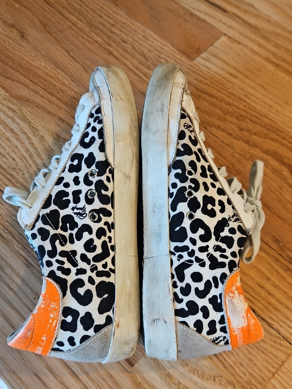 Golden Goose Leopard Sneakers - Picture 8 of 11